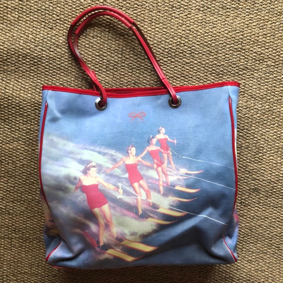 Anya Hindmarch Handbags - Anya Hindmarch Blue Label Waterski Ladies Rare bag